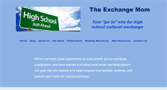 Desktop Screenshot of blog.exchangemom.com